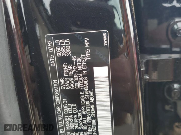 2018 Volvo XC90 Inscription with VIN YV4A22PL6J1209794, listed as a Copart auction lot 60285325 with 146,158 mi miles and Clean title. Bid and sale history available at DreamBid. Image 13.