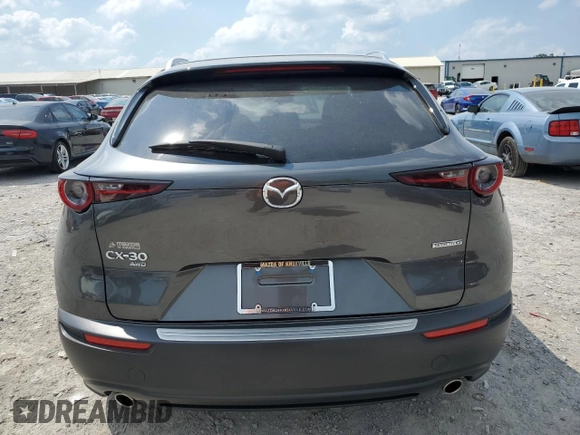 2024 Mazda CX-30 S Carbon Edition with VIN 3MVDMBCM1RM708265, listed as a Copart auction lot 62295055 with 20,404 mi miles and Salvage title. Bid and sale history available at DreamBid. Image 6.