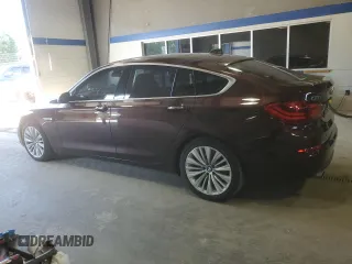 2015 BMW 5 Series 535i Gran Turismo xDrive with VIN WBA5M4C59FD184037, listed as a Copart auction lot 59118945 with 128,263 mi miles and Salvage title. Bid and sale history available at DreamBid. Image 2.