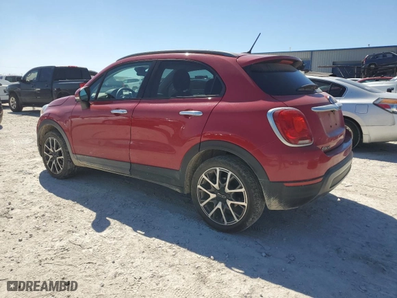2017 FIAT 500X Urbana Edition with VIN ZFBCFXCB3HP589651, listed as a Copart auction lot 73786144 with 66,312 mi miles and Salvage Title. Bid and sale history available at carsss.com. Image 2.