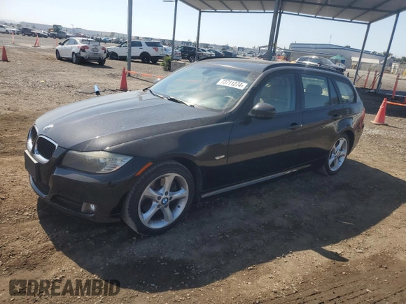 2012 BMW 3 Series 328i with VIN WBAUT9C53CA192336, listed as a Copart auction lot 73711274 with 93,458 mi miles and Salvage title. Bid and sale history available at DreamBid. Image 1.