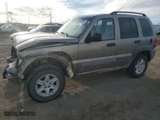 2003 Jeep Liberty Sport with VIN 1J4GL48K83W653738, listed as a Copart auction lot 50409855 with 245,758 mi miles and Salvage Title. Bid and sale history available at carsss.com. Image 1.