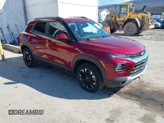 2022 Chevrolet TrailBlazer LT with VIN KL79MRSL8NB092037, listed as a IAAI auction lot 41707415 with 40,945 mi miles. Bid and sale history available at carsss.com. Image 1.