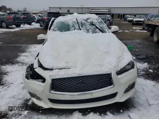 2016 Infiniti Q50 Premium with VIN JN1CV7AR5GM253082, listed as a Copart auction lot 43838735 with Not Provided miles and Salvage Title. Bid and sale history available at DreamBid. Image 5.