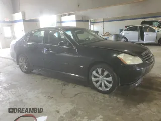 2007 Infiniti M x z VIN JNKAY01F37M456012, wystawiony jako Copart lot #58978165 z przebiegiem 290 083 mil mil oraz Szkoda całkowita • Salvage title. Historia ofert i sprzedaży dostępna na DreamBid. Obrazek 4.