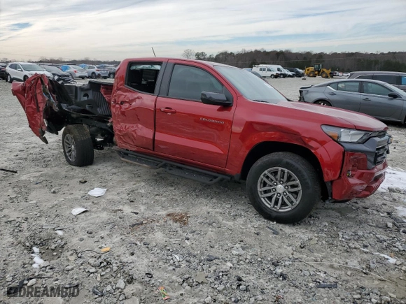 2023 Chevrolet Colorado 2WD LT with VIN 1GCPSCEK1P1132337, listed as a Copart auction lot 41906535 with 19,905 mi miles and Salvage Title. Bid and sale history available at carsss.com. Image 4.