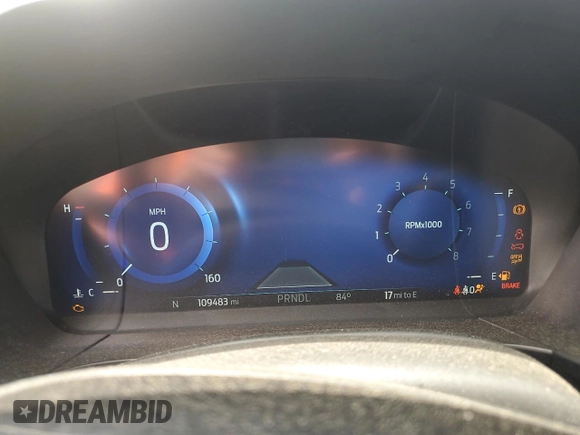 2021 Ford Escape Titanium с VIN 1FMCU9J90MUA58591, выставлен на аукционе Copart как лот 57126875 с пробегом 109 483 миль миль и Списание • Salvage title. История ставок и продаж доступна на DreamBid. Изображение 9.