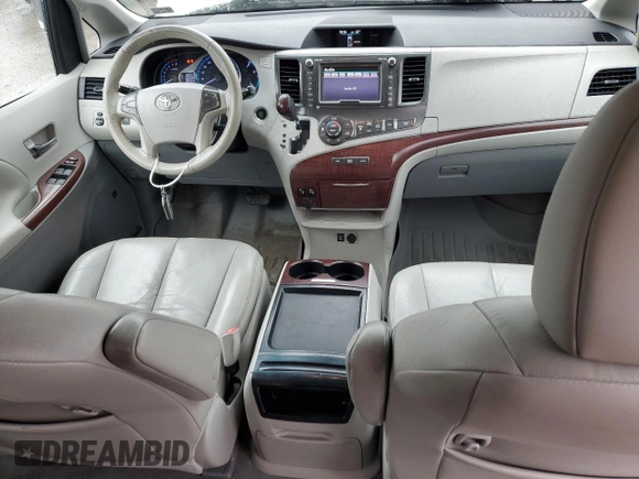 2011 Toyota Sienna XLE AAS with VIN 5TDYK3DC3BS046747, listed as a Copart auction lot 52611945 with 241,040 mi miles and Salvage Title. Bid and sale history available at carsss.com. Image 8.