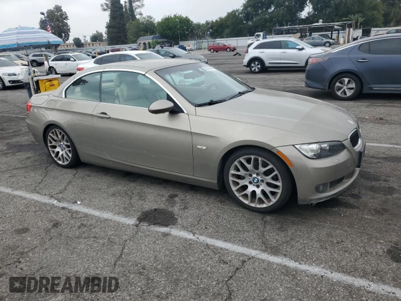 2007 BMW 3 Series 328i with VIN WBAWR33587PX78277, listed as a Copart auction lot 62495445 with 229,162 mi miles and Salvage title. Bid and sale history available at DreamBid. Image 4.