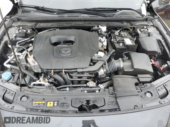 2024 Mazda 3 S Preferred with VIN 3MZBPACM9RM436636, listed as a Copart auction lot 43819195 with 5,304 mi miles and Salvage title. Bid and sale history available at DreamBid. Image 12.