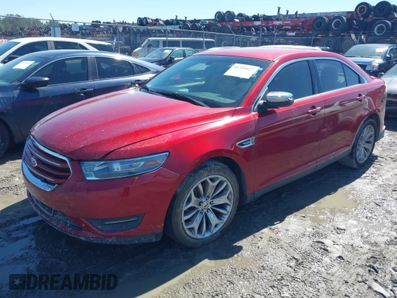 2013 Ford Taurus Limited with VIN 1FAHP2F80DG199576, listed as a IAAI auction lot 41759527 with 134,788 mi miles. Bid and sale history available at carsss.com. Image 2.