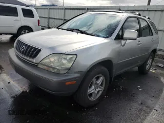 2001 Lexus RX 300 with VIN JTJGF10U810103073, listed as a Copart auction lot 73219424 with 201,589 mi miles and Salvage Title. Bid and sale history available at carsss.com. Image 1.