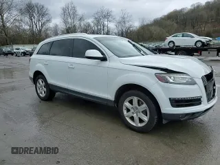 2014 Audi Q7 3.0T Premium Plus with VIN WA1LGAFE6ED005988, listed as a Copart auction lot 53306445 with 111,996 mi miles and Salvage Title. Bid and sale history available at carsss.com. Image 11.