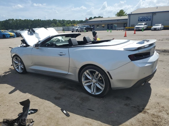 2016 Chevrolet Camaro 2LT with VIN 1G1FD3DS1G0161231, listed as a Copart auction lot 65460884 with 0 mi miles and Salvage Title. Bid and sale history available at carsss.com. Image 2.