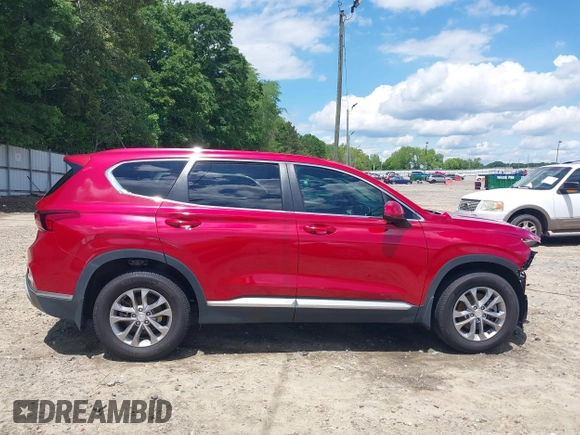 2020 Hyundai Santa Fe SE with VIN 5NMS23AD0LH154797, listed as a IAAI auction lot 42191317 with 80,526 mi miles and . Bid and sale history available at DreamBid. Image 14.