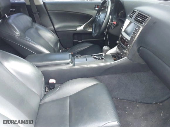 2006 Lexus IS 350 Auto with VIN JTHBE262765006824, listed as a IAAI auction lot 41608050 with 175,582 mi miles. Bid and sale history available at carsss.com. Image 5.