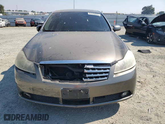 2006 Infiniti M with VIN JNKAY01F76M262145, listed as a Copart auction lot 64446895 with 203,354 mi miles and Salvage title. Bid and sale history available at DreamBid. Image 5.