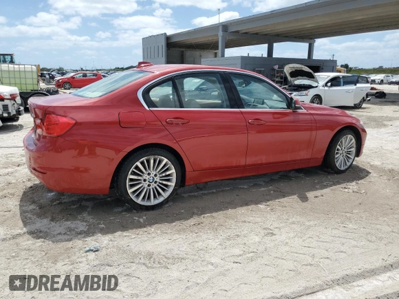 2014 BMW 3 Series 328i xDrive with VIN WBA3B3C59EJ977670, listed as a Copart auction lot 55281475 with 128,937 mi miles and Salvage Title. Bid and sale history available at carsss.com. Image 3.