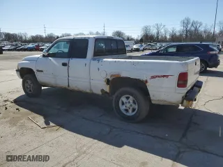 1997 Dodge Ram 1500 with VIN 1B7HF13ZXVJ581204, listed as a Copart auction lot 50525235 with 192,011 mi miles and Salvage Title. Bid and sale history available at carsss.com. Image 2.