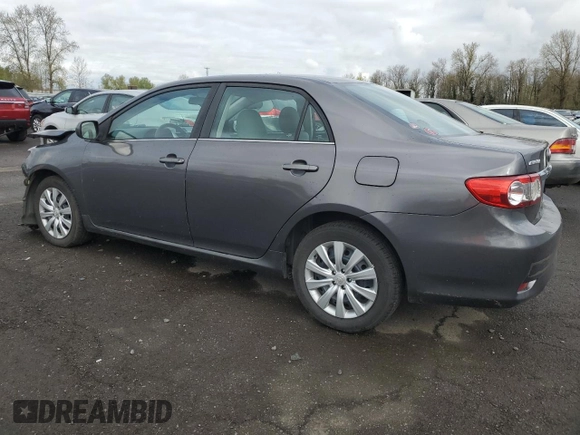 2013 Toyota Corolla L with VIN 5YFBU4EE3DP163990, listed as a Copart auction lot 51419295 with 111,295 mi miles and Salvage Title. Bid and sale history available at carsss.com. Image 2.