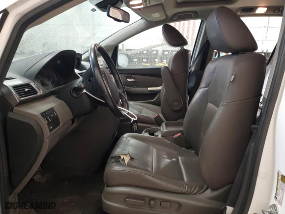 2014 Honda Odyssey EX-L with VIN 5FNRL5H60EB091378, listed as a Copart auction lot 50009465 with 179,311 mi miles and Salvage Title. Bid and sale history available at carsss.com. Image 7.