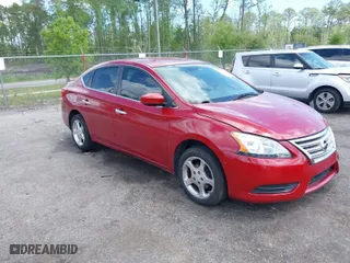 2014 Nissan Sentra S with VIN 3N1AB7AP8EL679564, listed as a IAAI auction lot 41955499 with 91,394 mi miles. Bid and sale history available at carsss.com. Image 1.