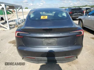 2025 Tesla Model 3 Long Range with VIN 5YJ3E1EA9SF965269, listed as a Copart auction lot 58576425 with Not provided miles and Salvage title. Bid and sale history available at DreamBid. Image 6.