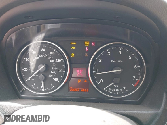 2011 BMW 3 Series 328i xDrive with VIN WBAPK5G50BNN29913, listed as a IAAI auction lot 42530235 with 206,247 mi miles and . Bid and sale history available at DreamBid. Image 7.