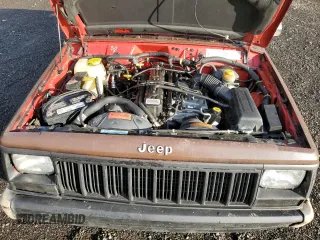 1996 Jeep Cherokee Sport with VIN 1J4FJ68SXTL269085, listed as a Copart auction lot 89119215 with 254,679 mi miles and Clean Title. Bid and sale history available at carsss.com. Image 12.