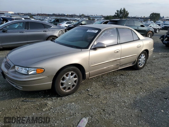 2001 Buick Regal LS with VIN 2G4WB55K611224435, listed as a Copart auction lot 83482254 with 168,701 mi miles and Salvage Title. Bid and sale history available at carsss.com. Image 1.