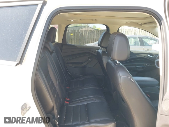2017 Ford Escape Titanium with VIN 1FMCU9J96HUE21191, listed as a IAAI auction lot 42006013 with 71,786 mi miles. Bid and sale history available at carsss.com. Image 8.