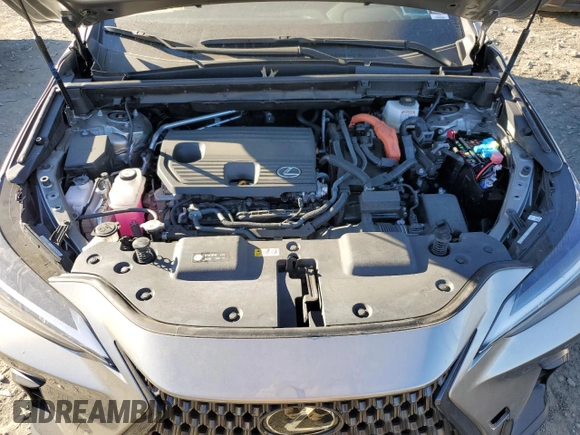 2023 Lexus NX with VIN 2T2GKCEZ9PC010474, listed as a Copart auction lot 80262214 with 26,500 mi miles and Salvage Title. Bid and sale history available at carsss.com. Image 12.