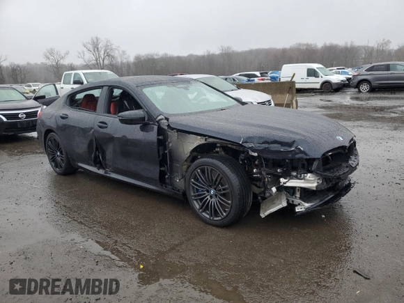 2023 BMW 8 Series M850i z VIN WBAGV8C0XPCK94037, wystawiony jako Copart lot #51156675 z przebiegiem Nie podano mil oraz Szkoda całkowita • Salvage title. Historia ofert i sprzedaży dostępna na DreamBid. Obrazek 4.