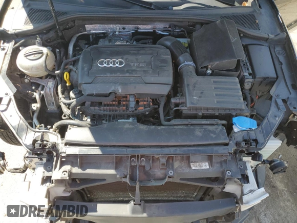 2016 Audi A3 with VIN WAUG7GFF2G1036563, listed as a Copart auction lot 68126464 with 123,657 mi miles and Salvage title. Bid and sale history available at DreamBid. Image 11.