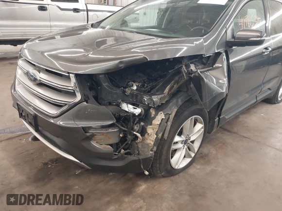 2015 Ford Edge SEL with VIN 2FMTK4J89FBB69648, listed as a IAAI auction lot 41765397 with 160,508 mi miles. Bid and sale history available at carsss.com. Image 6.