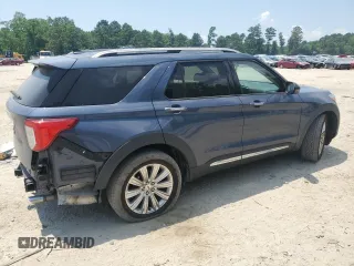 2021 Ford Explorer Limited z VIN 1FMSK7FH1MGA27175, wystawiony jako Copart lot #62322055 z przebiegiem 80 066 mil mil oraz Szkoda całkowita • Salvage title. Historia ofert i sprzedaży dostępna na DreamBid. Obrazek 3.