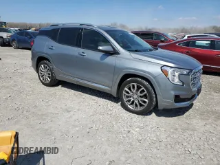 2023 GMC Terrain Denali with VIN 3GKALXEG6PL138220, listed as a Copart auction lot 50645235 with 57,048 mi miles and Salvage title. Bid and sale history available at DreamBid. Image 4.
