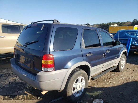 2002 Ford Escape XLT Choice with VIN 1FMYU03192KA70885, listed as a Copart auction lot 47195255 with Not provided miles and Salvage title. Bid and sale history available at DreamBid. Image 4.