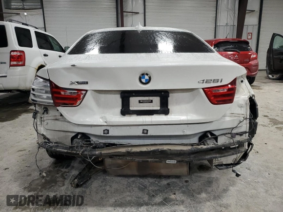 2015 BMW 4 Series 428i xDrive с VIN WBA3N5C5XFK198616, выставлен на аукционе Copart как лот 46233195 с пробегом 78 658 миль миль и Списание • Salvage title. История ставок и продаж доступна на DreamBid. Изображение 6.