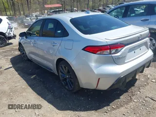 2024 Toyota Corolla SE with VIN 5YFP4MCE5RP177468, listed as a IAAI auction lot 41887980 with 19,265 mi miles and . Bid and sale history available at DreamBid. Image 3.