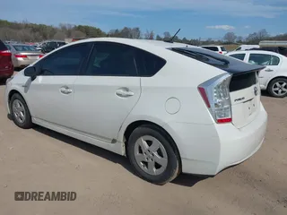 2010 Toyota Prius II with VIN JTDKN3DU7A0087891, listed as a IAAI auction lot 41710885 with Not Provided miles. Bid and sale history available at carsss.com. Image 3.