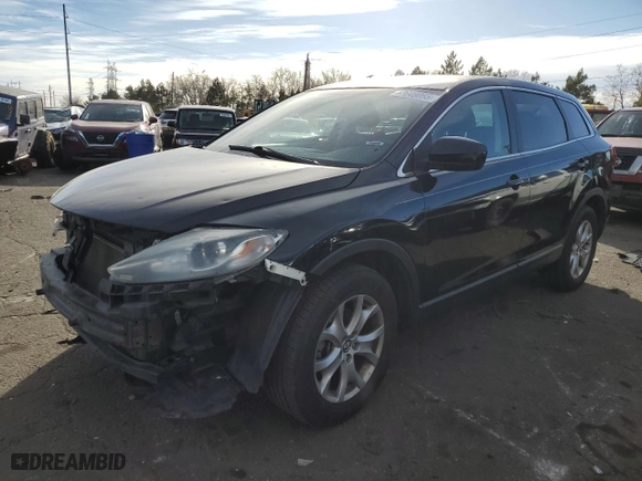 2015 Mazda CX-9 Touring with VIN JM3TB3CA2F0451704, listed as a Copart auction lot 43646055 with 134,168 mi miles and Salvage Title. Bid and sale history available at carsss.com. Image 1.