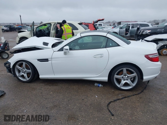 2016 Mercedes-Benz SLK 300 z VIN WDDPK3JA4GF123735, wystawiony jako IAAI lot #41559315 z przebiegiem Nie podano mil oraz . Historia ofert i sprzedaży dostępna na DreamBid. Obrazek 14.