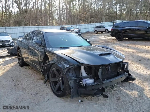 2019 Dodge Charger R/T with VIN 2C3CDXCT8KH539193, listed as a Copart auction lot 47185355 with 81,448 mi miles and Salvage Title. Bid and sale history available at carsss.com. Image 11.