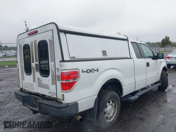 2013 Ford F-150 XL with VIN 1FTFX1ET8DKE95332, listed as a IAAI auction lot 40480905 with 243,758 mi miles and . Bid and sale history available at DreamBid. Image 4.