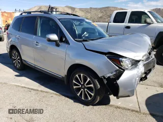 2018 Subaru Forester Touring with VIN JF2SJGWC5JH604342, listed as a Copart auction lot 45248095 with 57,417 mi miles and Salvage Title. Bid and sale history available at carsss.com. Image 4.