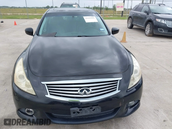 2010 Infiniti G37 Journey with VIN JN1CV6AP0AM403860, listed as a IAAI auction lot 42193025 with 209,428 mi miles and . Bid and sale history available at DreamBid. Image 6.