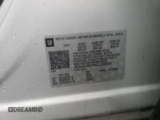 2019 GMC Terrain SLT with VIN 3GKALVEV9KL253003, listed as a Copart auction lot 72539054 with 89,799 mi miles and Salvage Title. Bid and sale history available at carsss.com. Image 13.