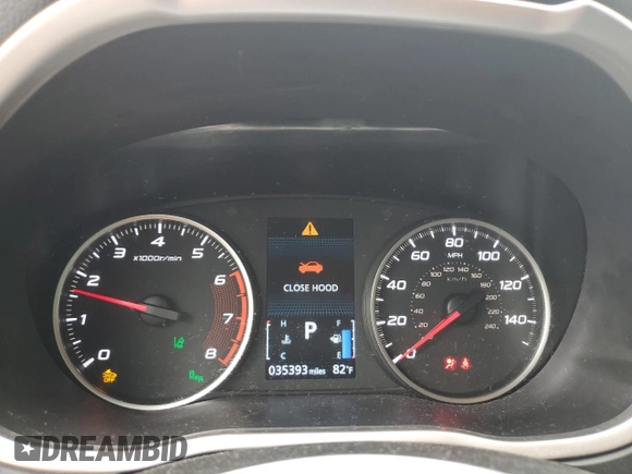 2022 Mitsubishi Eclipse Cross SE с VIN JA4ASWAA7NZ047483, выставлен на аукционе Copart как лот 51281385 с пробегом 35 393 миль миль и Списание • Salvage title. История ставок и продаж доступна на DreamBid. Изображение 9.