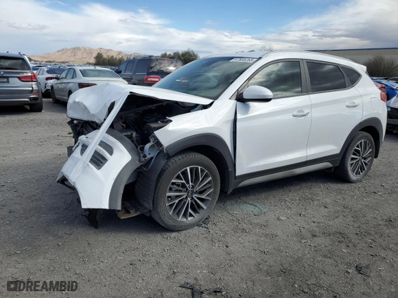 2020 Hyundai Tucson SEL with VIN KM8J3CAL7LU250222, listed as a Copart auction lot 47685265 with 83,416 mi miles and Salvage Title. Bid and sale history available at carsss.com. Image 1.